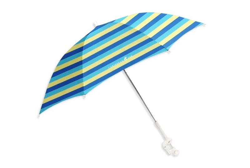 Caribbean Joe 4' Clamp on Beach Umbrella with UV Protection