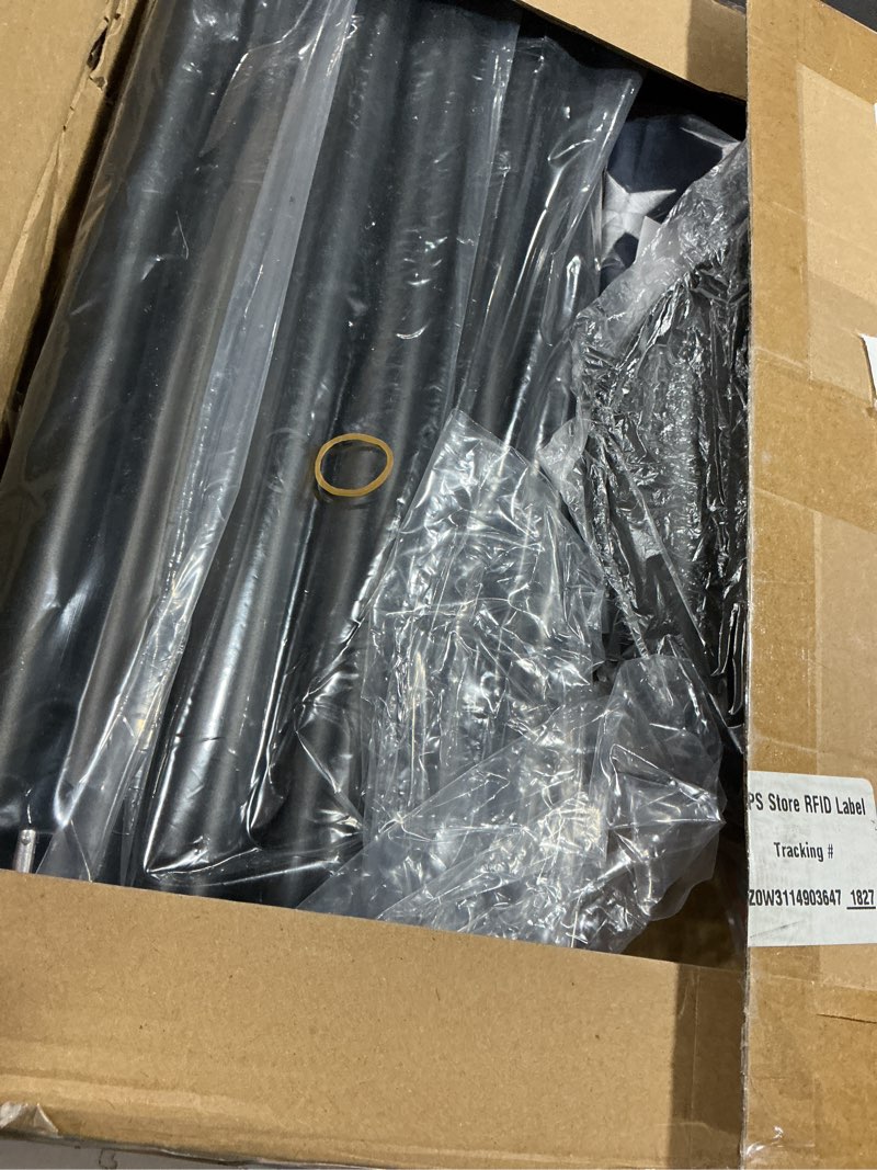 Condition photo showing Good Condition for indoor flagpole with base,telescoping flag pole 6ft-8ft, flagpoles rotate 360 degrees, 3x5 usa flag-heavy duty water resistant polyester canvas embroidered stars. suitable for office, auditorium, school, use (1-pack)