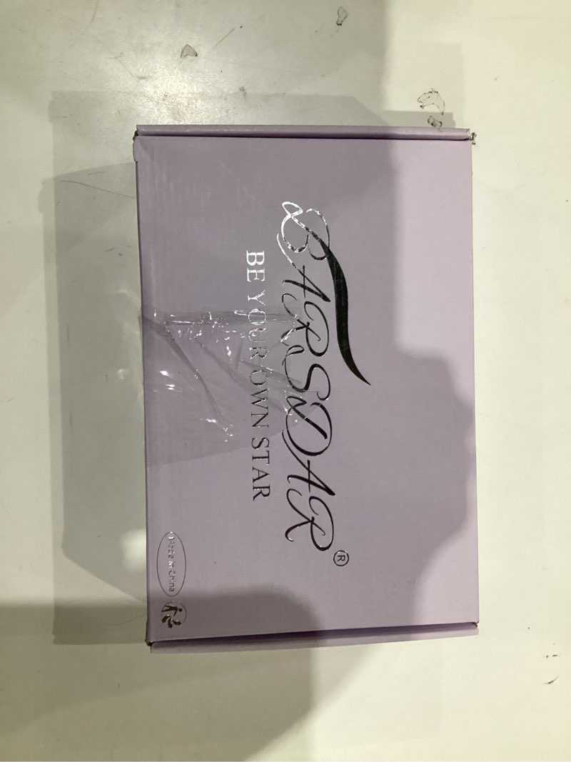 Condition photo showing New/Like New for BARSDAR Short Wavy Light Brown Wig with Bangs - Short Light Brown Bob Wigs for Women - Curly Wavy Textured French Bob Wig with Bangs Soft Synthetic Natural Looking Face-Framing Daily 12 Inch Mix Light Brown