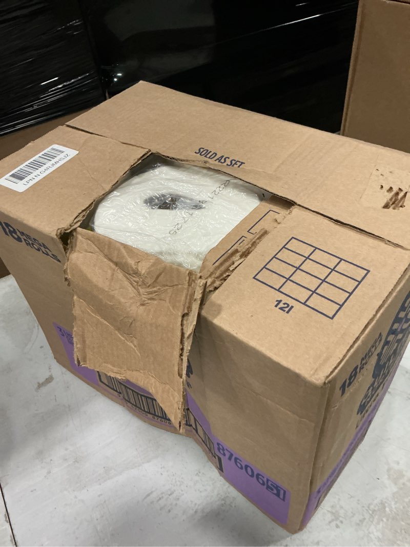 Condition photo showing New/Like New for quilted northern ultra plush toilet paper, 18 mega rolls = 72 regular rolls, 3x thicker*, 3 ply soft toilet tissue