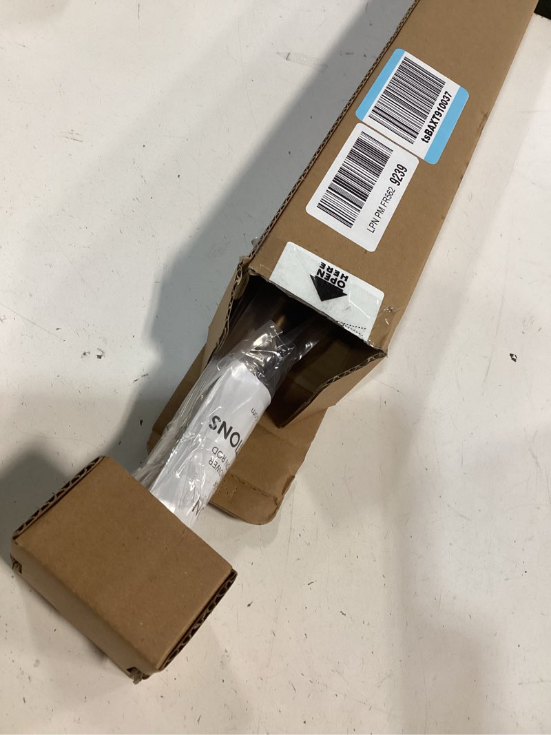 Condition photo showing New/Like New for ivilon tension curtain rod - spring tension rod for windows or shower, 24 to 36 inch. warm gold 24" to 36" warm gold
