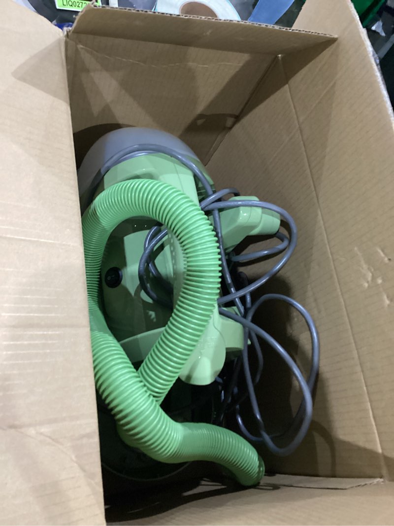 Condition photo showing Good Condition for bissell little green multi-purpose portable carpet and upholstery cleaner, car and auto detailer, with exclusive specialty tools, green, 1400b