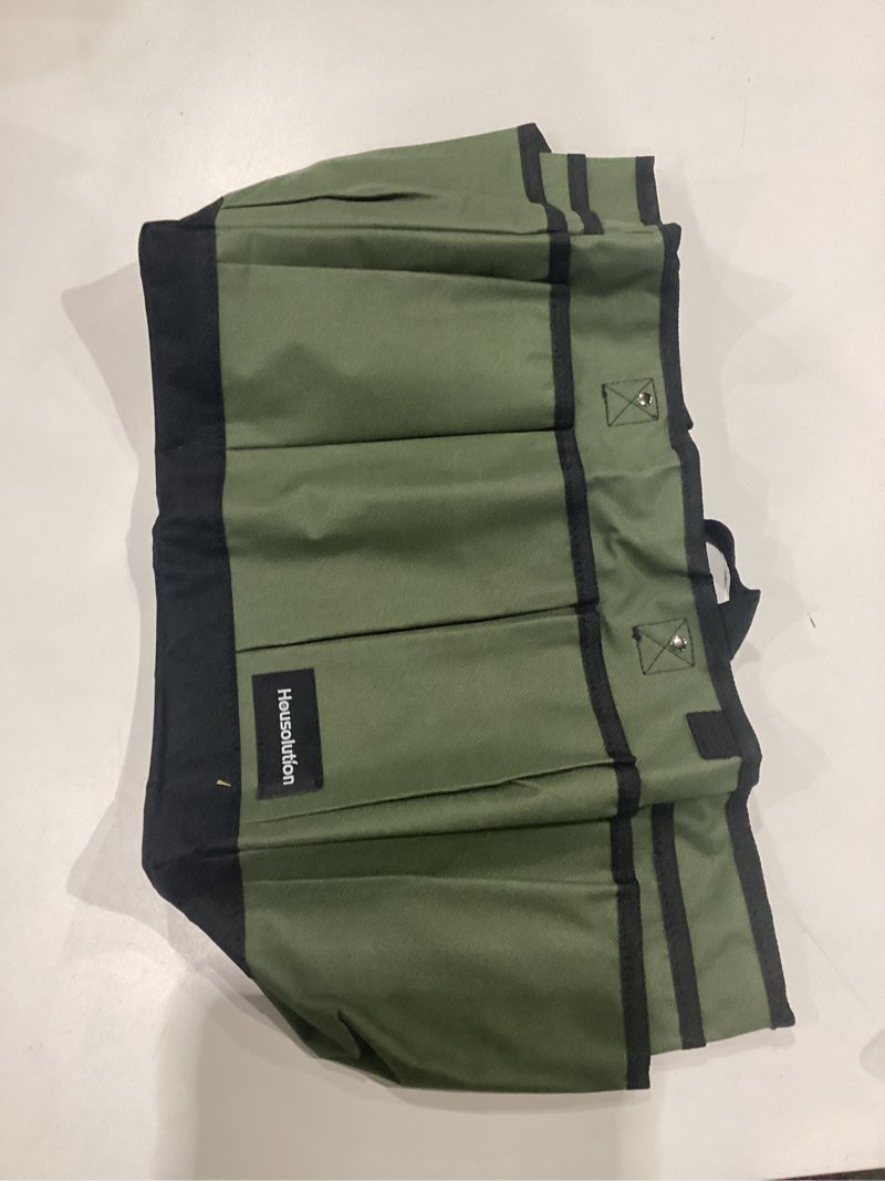 Condition photo showing New/Like New for similar to stock photo housolution garden tote bag, 900d standable gardening tool bag, garden tote storage bag with pockets & long adjustable shoulder strap, home tools organizer garden tool kit holder, 14 inch dark green