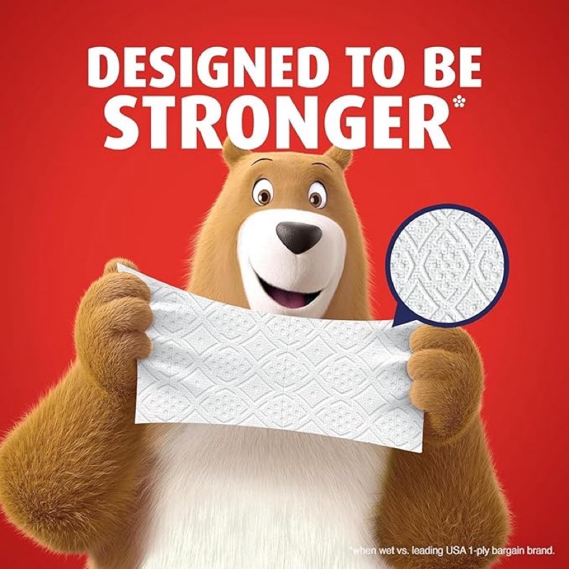 Charmin Ultra Strong Clean Touch Toilet Paper, 24 Family Mega Rolls 