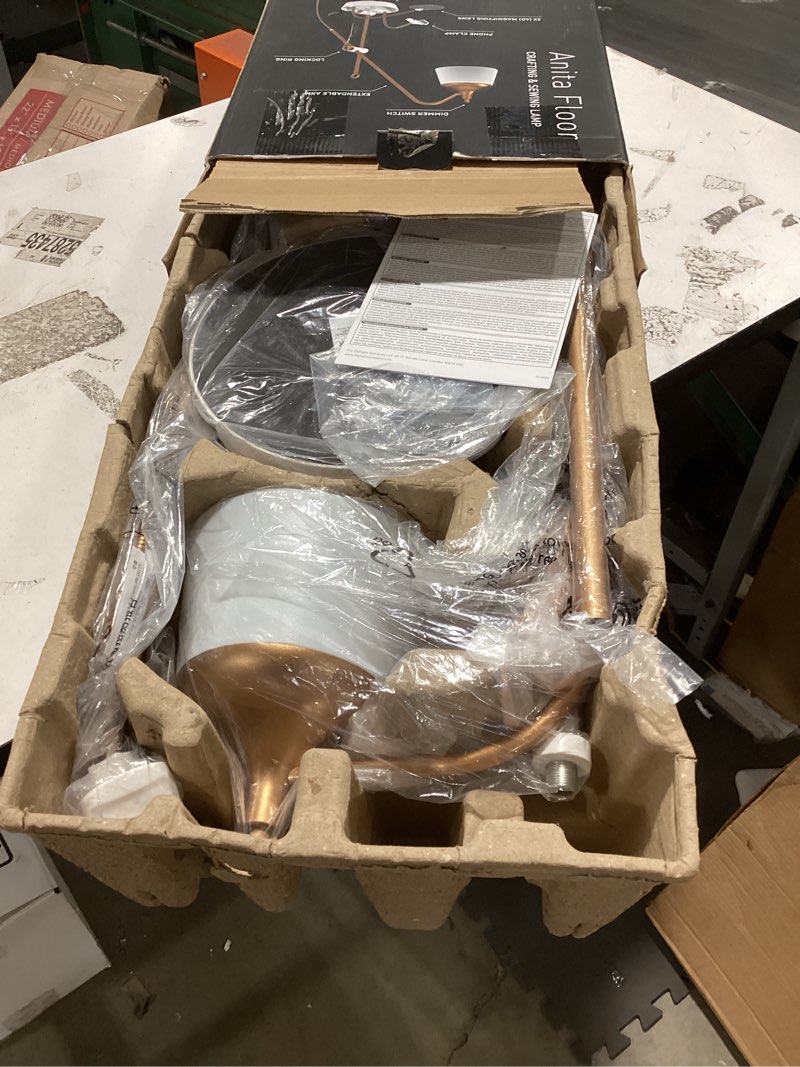 Condition photo showing Good Condition for daylight company anita floor lamp stitch with precision, craft in comfort, and ease strain on your eyes.