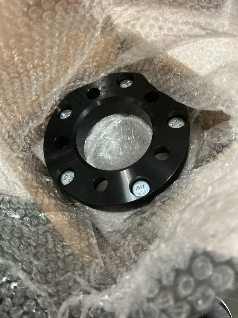 Condition photo showing Good Condition for eccpp change your bolt pattern from 5x4.75 to 5x5.5 wheel adapters conversion 1.25 inch 5 lug fit for gmc sonoma 1991-2004| for cadillac xlr 2004-2009 | for chevrolet corvette 1984-2019-2pcs