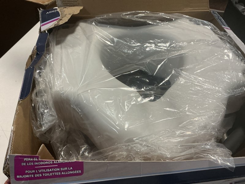 Condition photo showing Good Condition for Bath SafetyRaised Toilet Seat Product Description: Elev.Toilet Seat w/ RemArms,RTL,1 EA