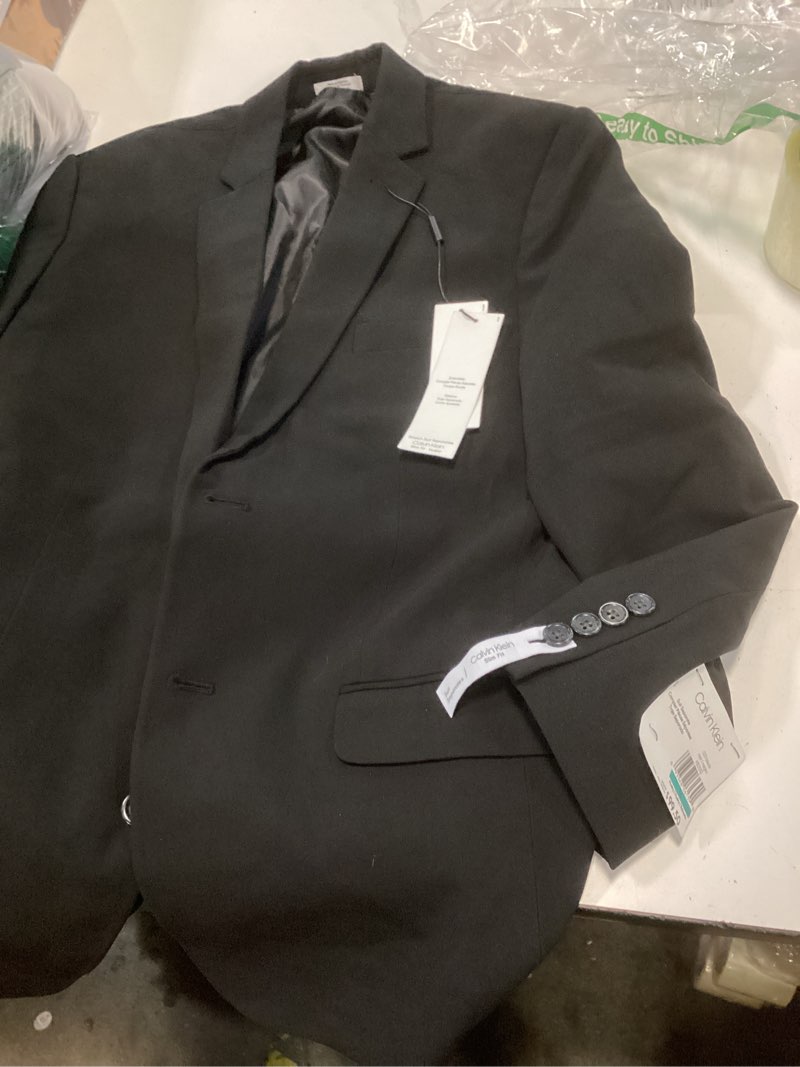 Condition photo showing Good Condition for Calvin Klein Big Boys' Husky Bi-Stretch Blazer,Black,16