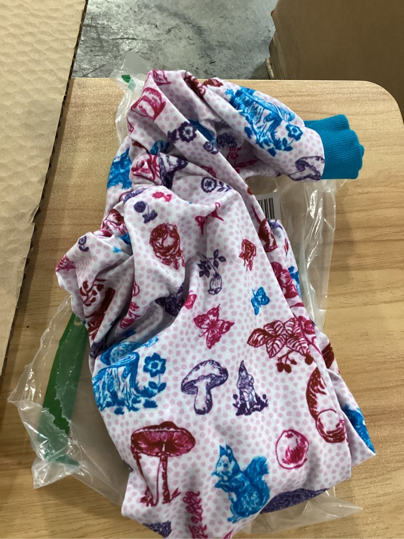 Condition photo showing Good Condition for lovinpet dog pajamas bodysuit for giant dogs, pet anxiety calmingshirt, lightweight post surgery dog pajamas, garden print, pitbull clothes, 4 legged style pullover dog onesie, xl blue x-large