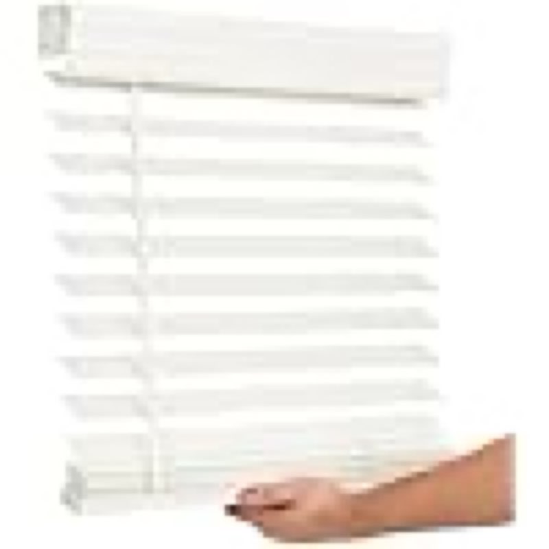 lotus & windoware cordless 2-inchfaux wood blind 30" wide x 72" long