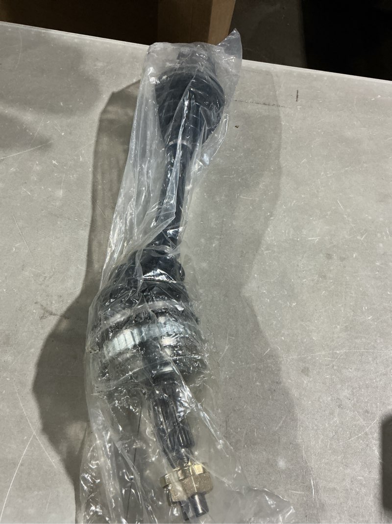 Condition photo showing As Is for mostplus cv axle shaft assembly compatible with 1996-2007 chrysler town & country dodge caravan front driver side velocity driveshaft