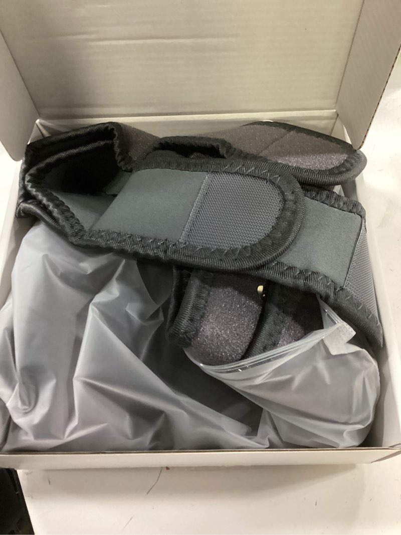 Condition photo showing New/Like New for Cordless Knee Massager for Pain Relief, Knee Heating Pad with 5 Vibration Modes & 5 Heat Levels, Heated Knee Brace for Knee Pain, 3-in-1 Massager for Knee, Shoulder, Elbow, with 2 Extension Straps