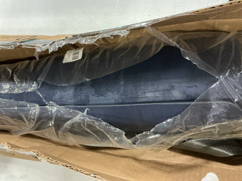 Condition photo showing As Is for iuga pro yoga mat non slip pilates mat anti-tear eco friendly hot yoga mat with sgs certified material free carrying strap included dark blue-n