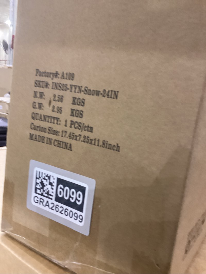 30 Inch Outdoor Prelit Christmas Tree 2 Pack, Battery Operated Flocked Snow Xmas Tree 100 LED Lights