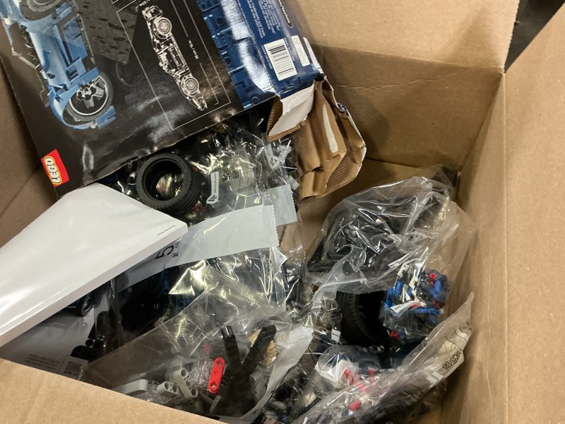 Condition photo showing Good Condition for lego technic 2022 ford gt building set for adults - collectible kit w/authentic features, ages 18+ - 1:12 scale - gifts for men & women - display as bedroom or home decor - 42154 standard packaging