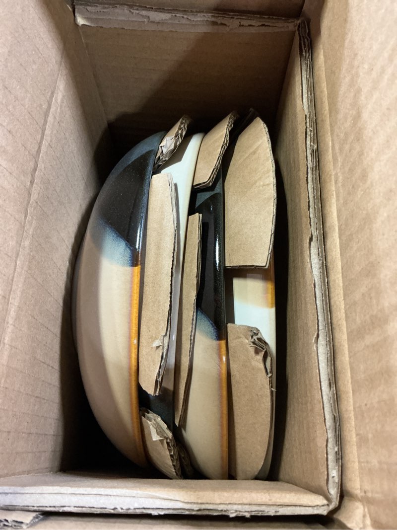 Condition photo showing Good Condition for mikasa gourmet basics by mikasa caden set of 4 pasta bowls, 8 inch 8 inch pasta bowls