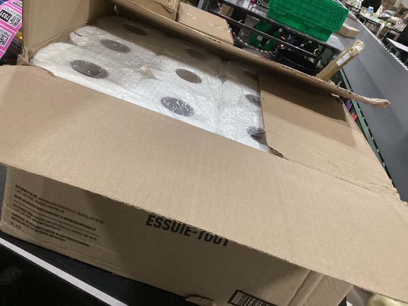 amazon brand - presto! ultra-strong premium paper towels, 158 sheet huge roll - flex-a-size, 12 roll