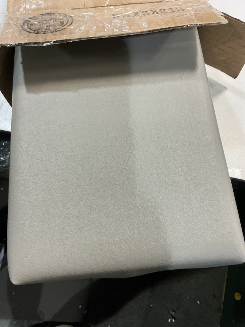Condition photo showing New/Like New for 81095 walker rest seat, foam padded with vinyl cover, 2-3/4" height, 8" width, 24" length