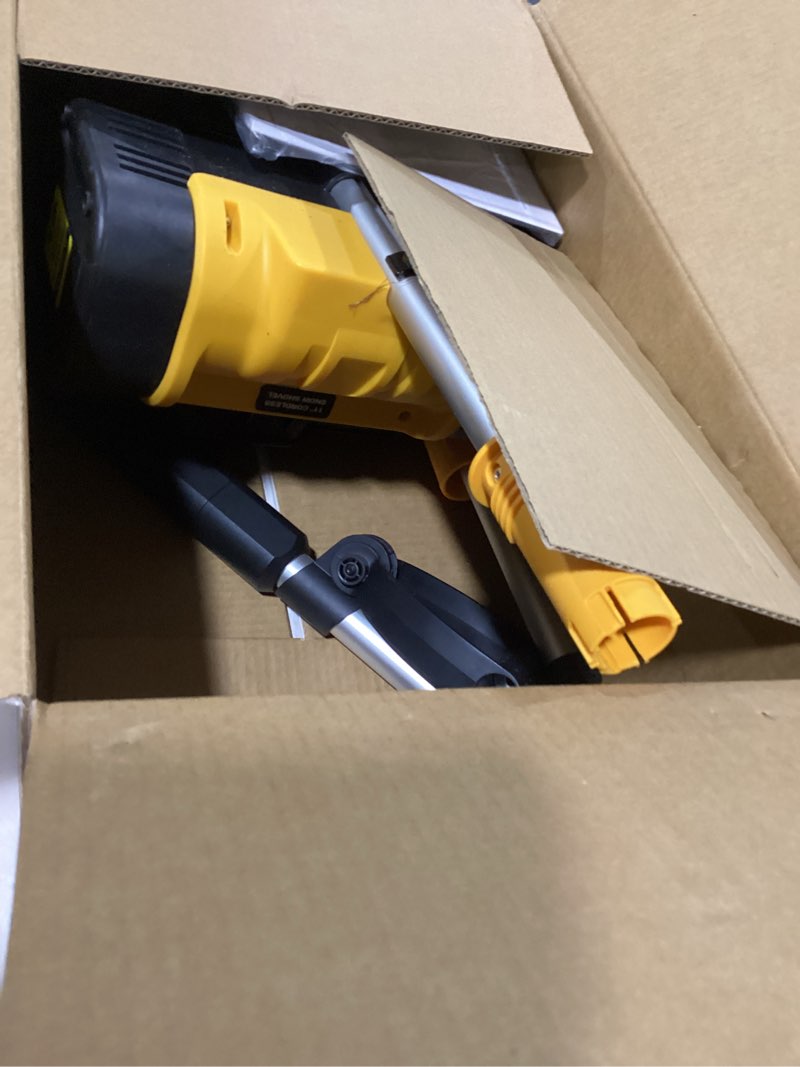 Condition photo showing Good Condition for Cordless Snow Shovel Compatible with DeWalt 20V MAX Battery (Tool Only), 11" Lightweight Electric Snow Blower with 20FT Max Throw & Adjustable Handle, Snow Thrower for Driveway, Deck, Patio & Steps