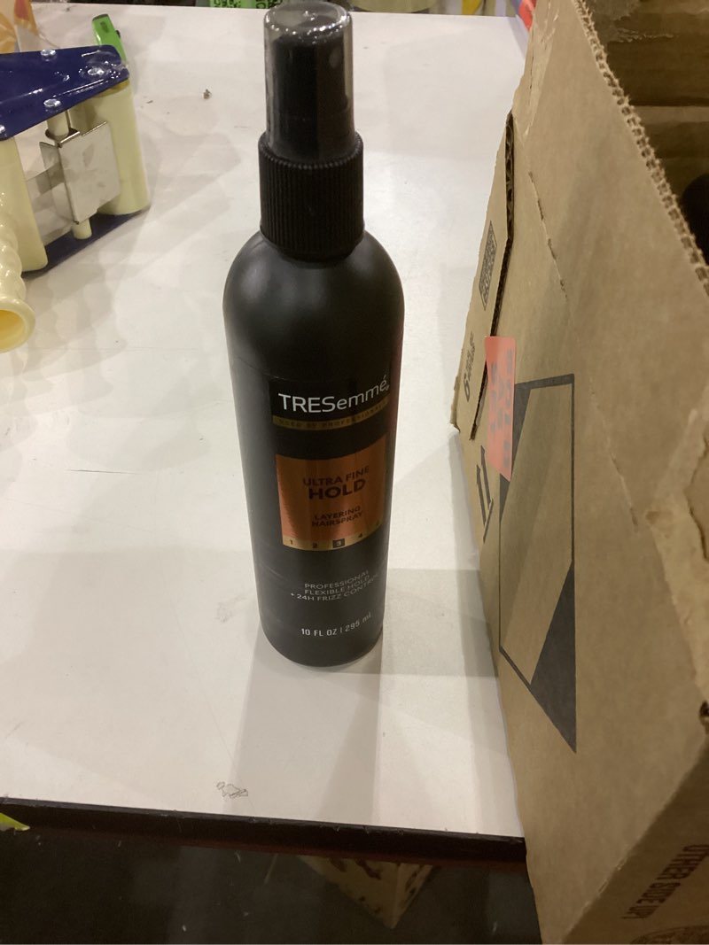 Condition photo showing Good Condition for Tresemme Ultra Fine Hairspray - 10 fl oz set of 6