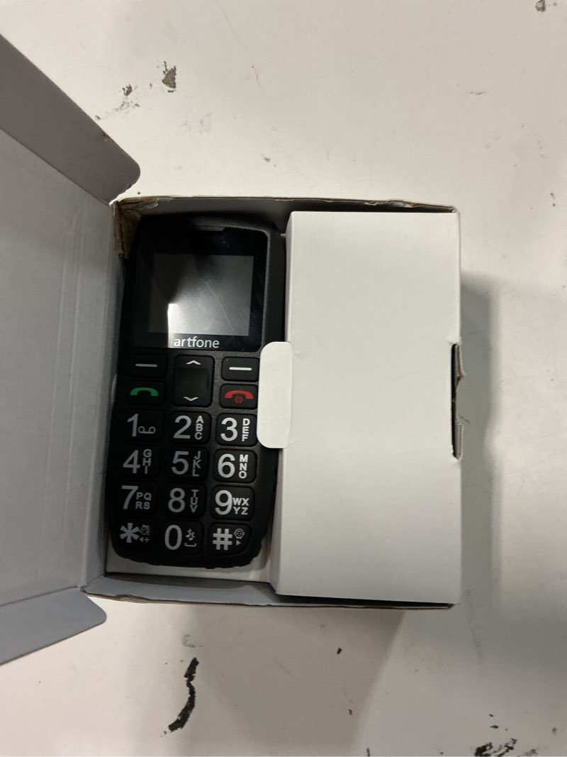 Condition photo showing Good Condition for artfone c1+4g pro black - big buttons cell phone for seniors?basic phone with sos button?charging station?1800mah?loud speaker?talking clock?speed dial?hands-free?large font?unlocked phones?fm radio