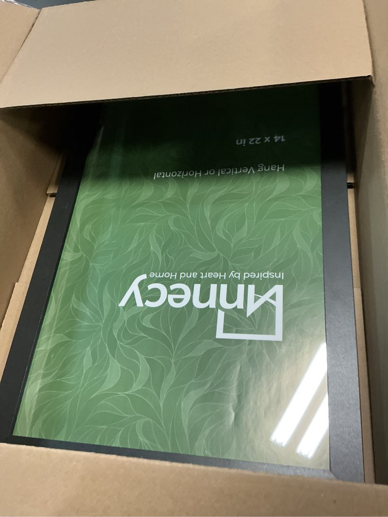 Condition photo showing As Is for Annecy 4x6 Picture Frame Gold?1 Pack?, 4x6 Picture Frame for Wall or Desktop Decoration, Classic Gold Minimalist Style Suitable for Decorating Houses, Offices, Hotels 4x6 Gold