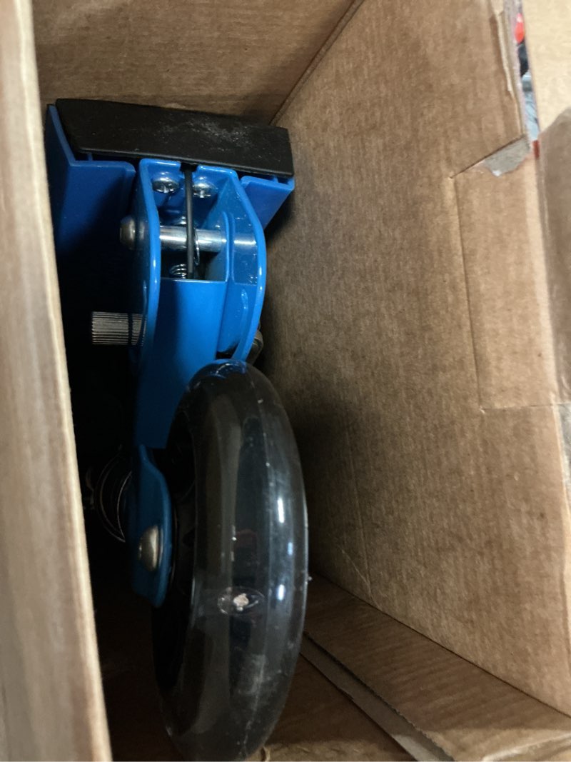 Condition photo showing Good Condition for jetson jupiter kids 2-wheel light-up kick scooter, led lights on handlebar, stem, wheels & deck, adjustable handlebar, rear brake, easy-folding mechanism, ages 5+ jupiter blue