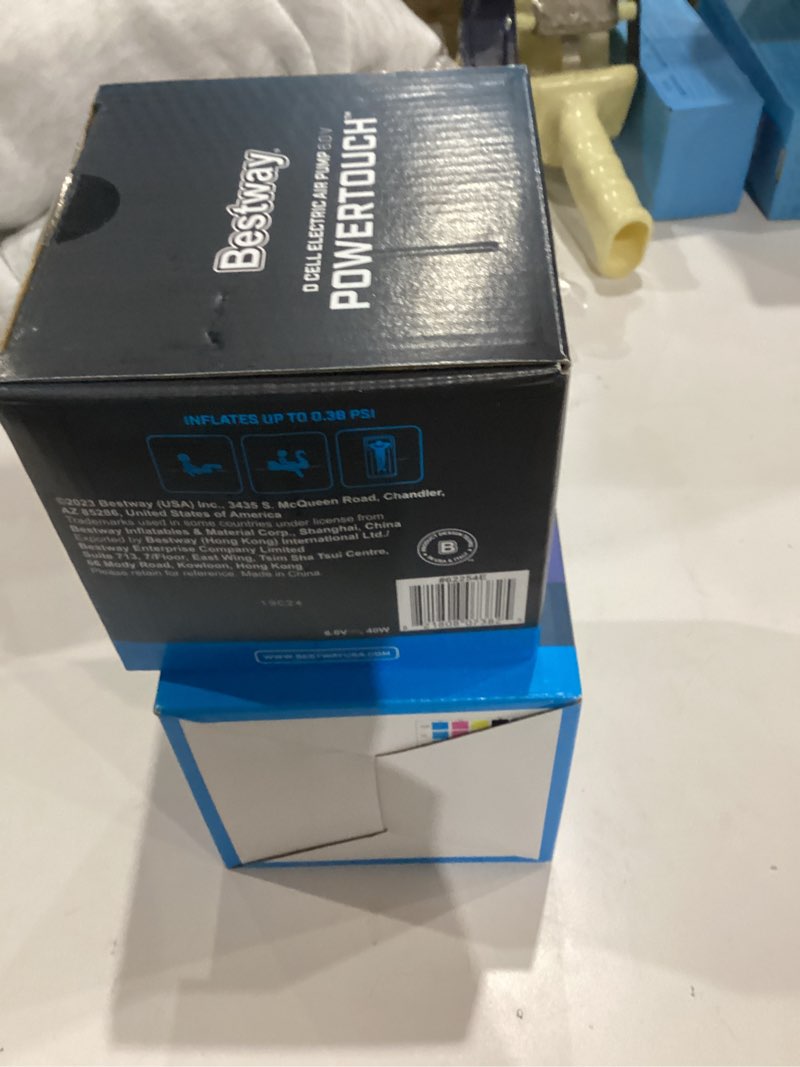 Condition photo showing New/Like New for Bestway PowerTouch D Cell Electric Air Pump