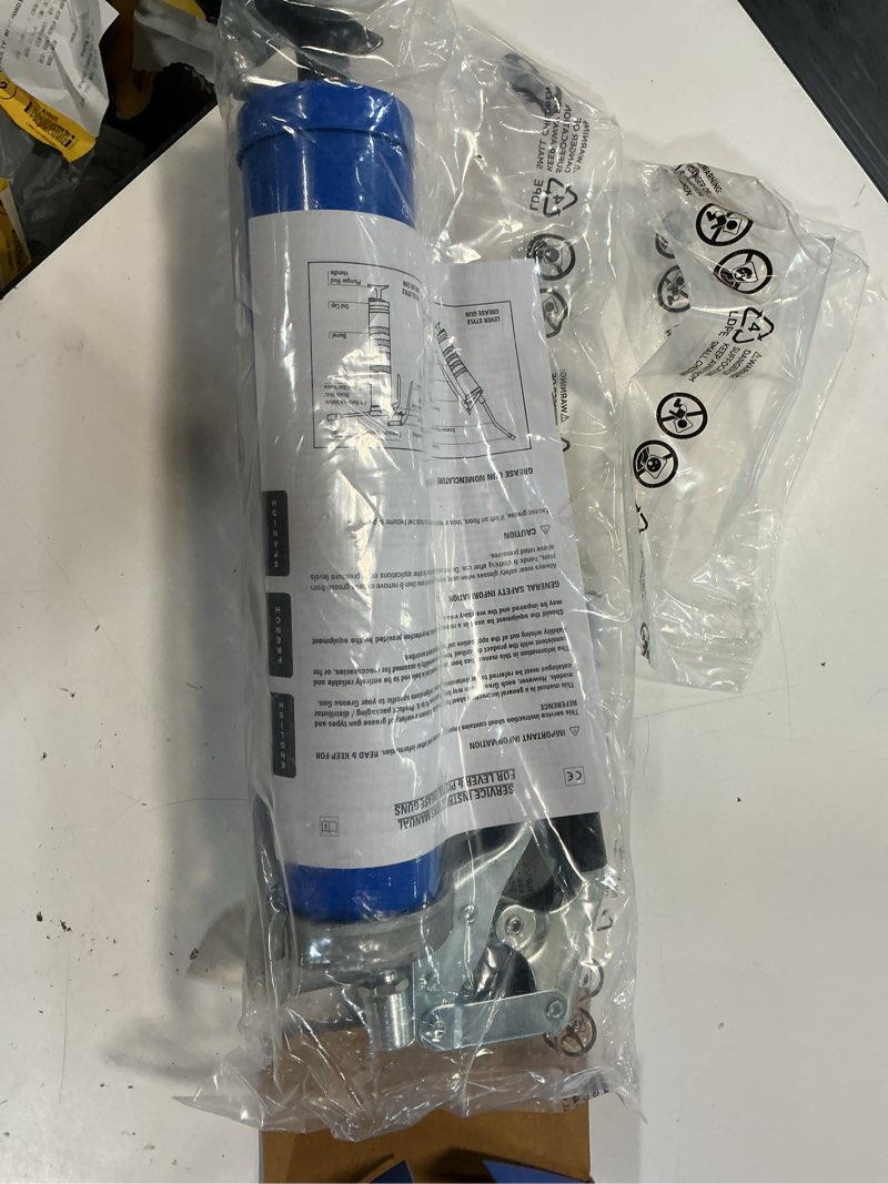 Condition photo showing New/Like New for kobalt pistol grip manual grease gun 18-in
