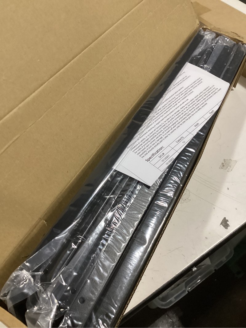 Condition photo showing Good Condition for Tecmojo 5 Pack 2U Blank Panel, Cold Rolled Steel Rack Blank Panel, Rack Mount Plate for 19 in Server Rack Enclosure or Network Cabinet, Toolless Mounting, Black 2U Toolless/5 Pack