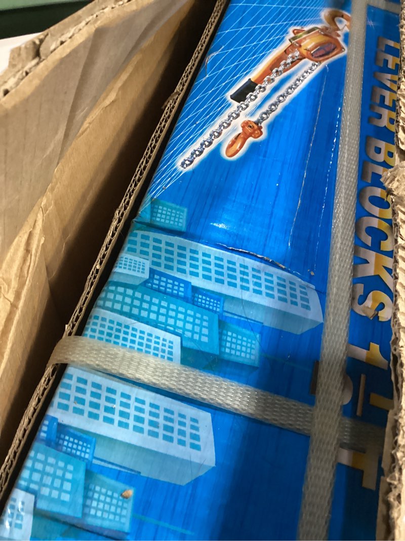 Condition photo showing New/Like New for Lever Chain Hoist 3300lbs 10ft 1-1/2 ton Come Along Ratchet Puller Hoists for Heavy Duty Lifting (1.5ton)