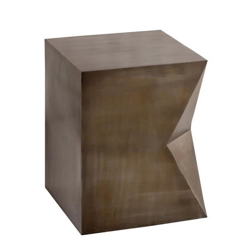 Aleksy Side Table, walnut - 14 x 14 x 18 in.