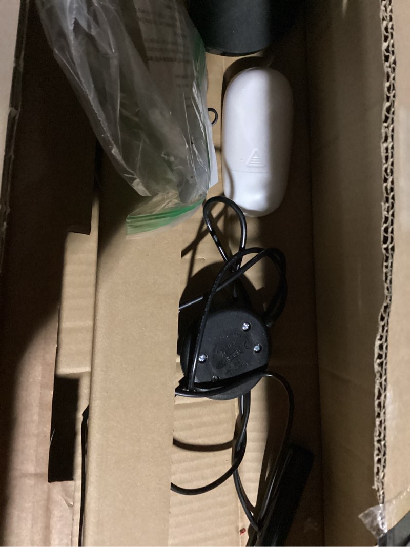 Condition photo showing Good Condition for TACAHE Minimalist Corner Floor Lamp - 2700K-6500K Dimmable LED Night Light - Modern Standing Mood Lamp with Remote Control for Living Room, Bedroom - 57" 12W - Black - 1Pack