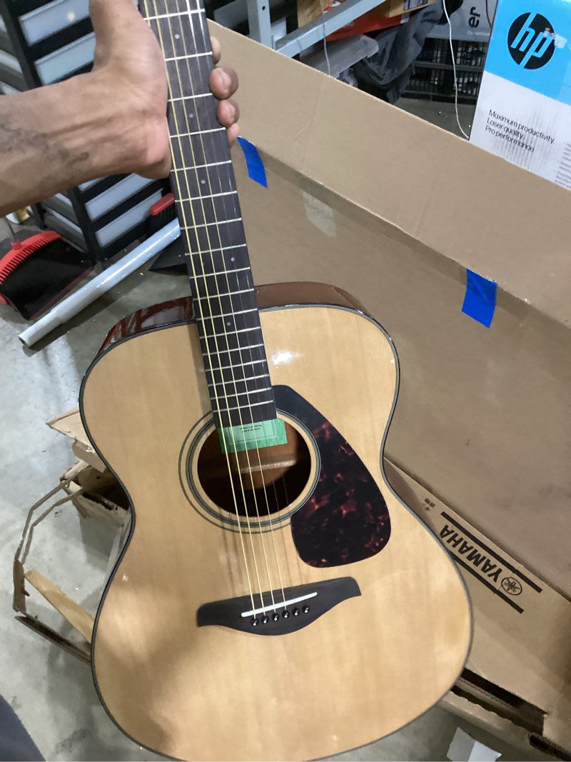 Condition photo showing Good Condition for yamaha fs800j small body solid top acoustic guitar, natural, concert acoustic concert