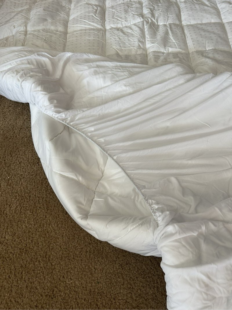 easeland mattress pad pillow top mattress cover open box new