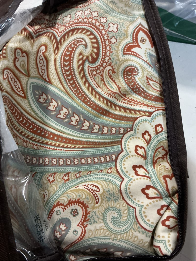 Condition photo showing Good Condition for urbonur king size sheets set 4pcs cotton sateen weave cooling bedsheets - vintage boho paisley sheet