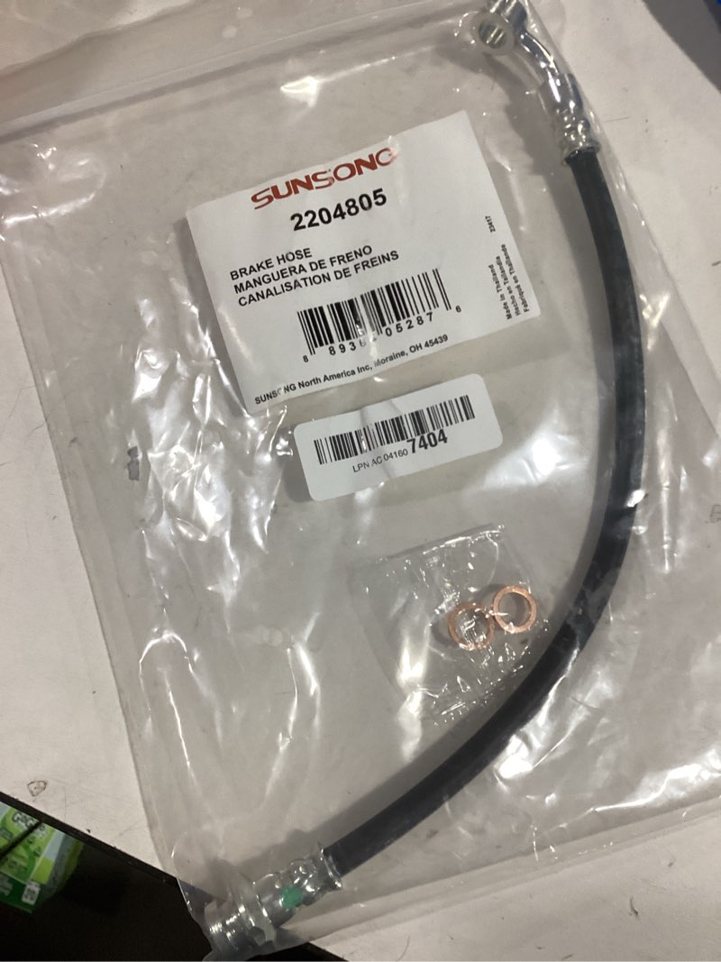 Condition photo showing Good Condition for Sunsong 2204805 Brake Hydraulic Hose