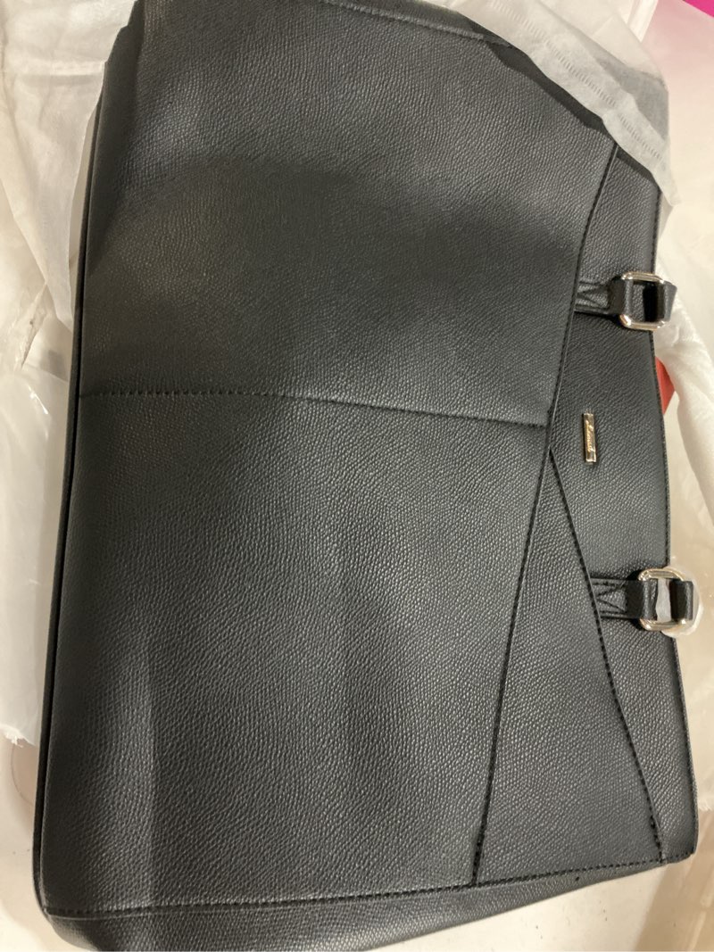Condition photo showing Good Condition for lovevook laptop tote bag for women 15.6 inch waterproof leather computer bags business office work briefcase black 15.6 inch black 15.6 inch