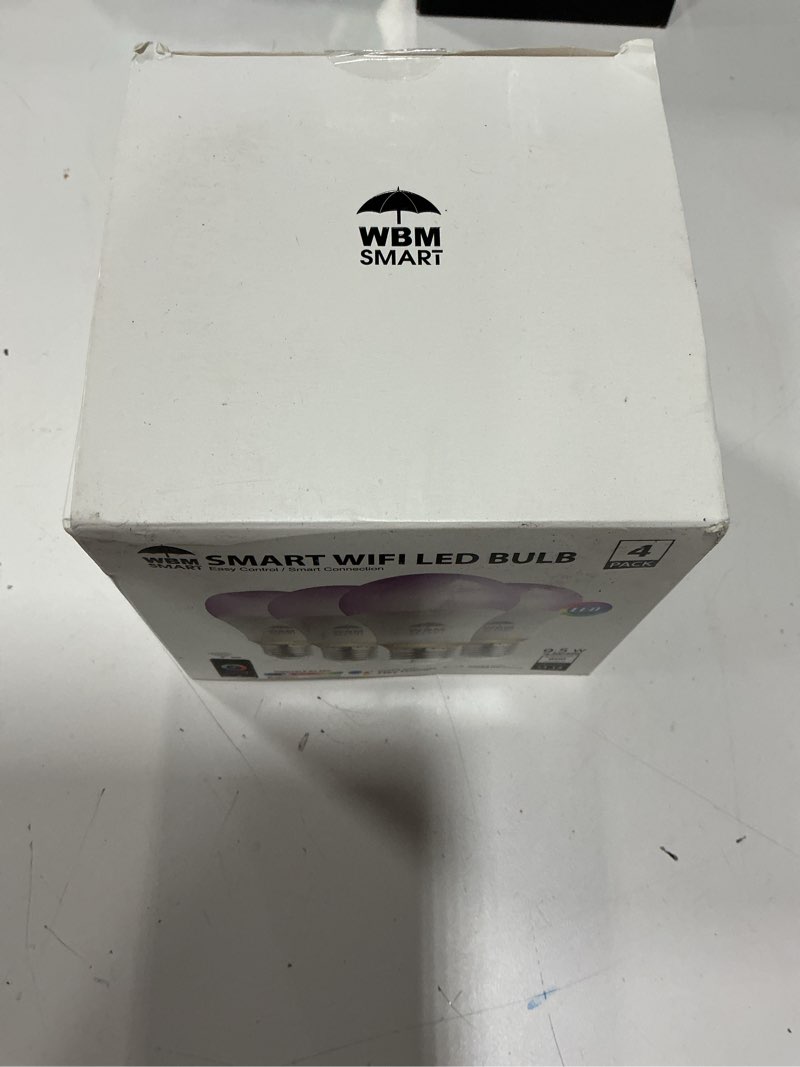 Condition photo showing New/Like New for Himalayan Glow Color Changing LED Light Bulb, RGB Lights & Dimmable, WiFi Control Multicolor Bulb,Best for Home Décor, Compatible with Alexa, Google Home & Mobile App, 4 Count