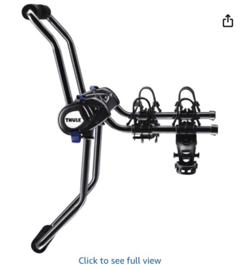 thule 911xt passage 3 bike trunk mount carrier