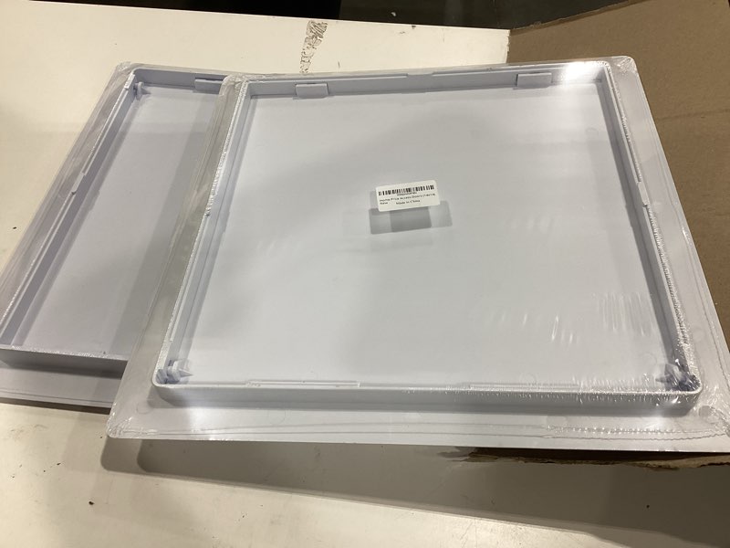 Condition photo showing Good Condition for access panel for drywall - 14 x 14 inch - wall hole cover - access door - plumbing access panel for drywall - heavy durable plastic white 14 ? 14