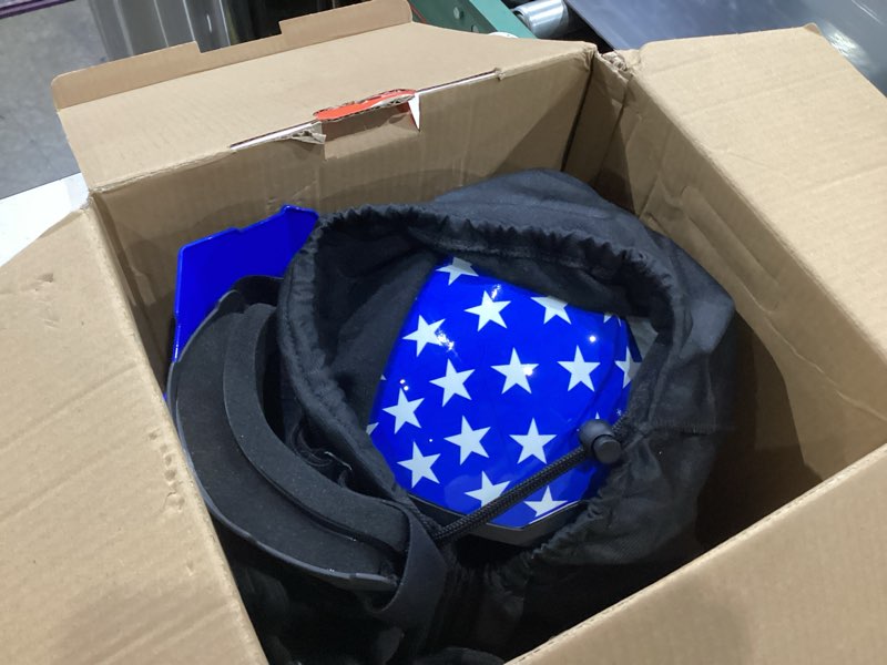 Condition photo showing As Is for vcoros youth kids dirt bike helmets motocross street offroad bmx mx atv dirtbike motorcycle helmet vs-905 with goggles gloves dot approved glory stars medium