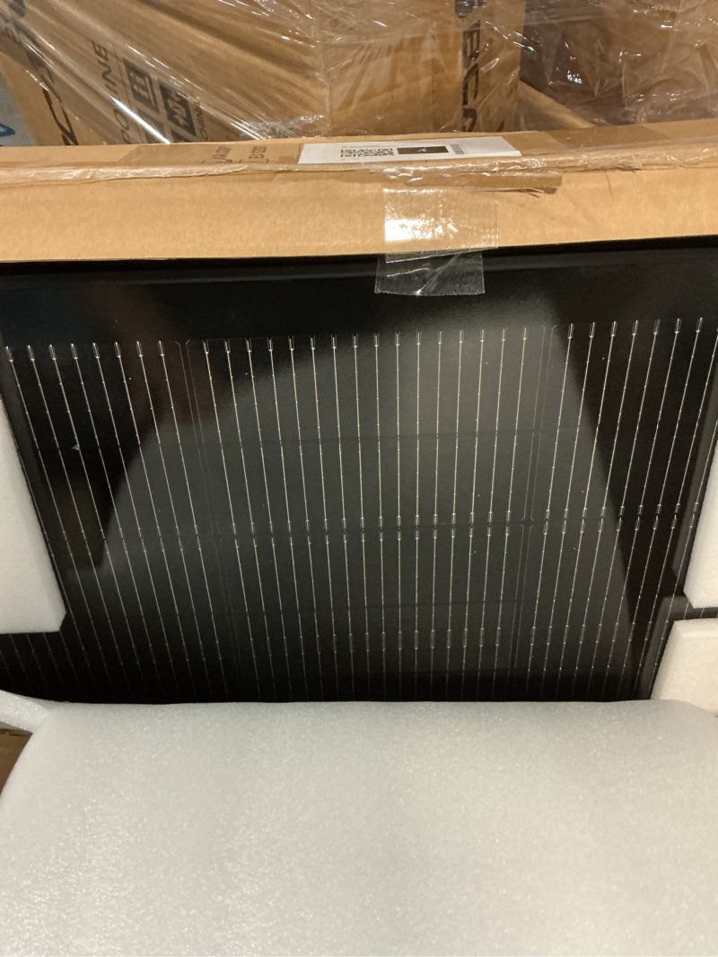 Condition photo showing Good Condition for vevor - 200w foldable solar panel with frame, 23% high-efficiency portable monocrystalline solar panel charger with 30a pwm - black