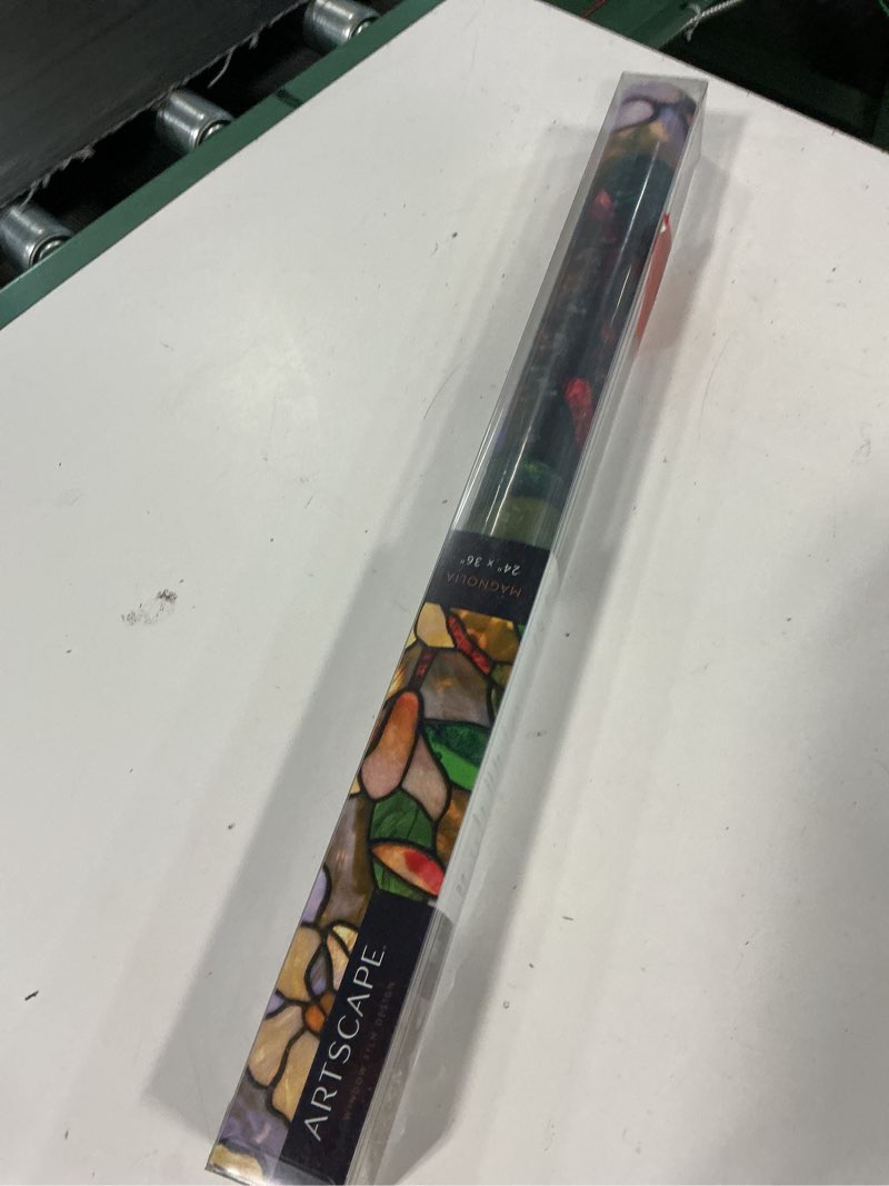 Condition photo showing New/Like New for artscape 01-0113 decorative window film, 24 inch x 36 inch (pack of 1)