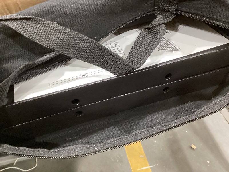 Condition photo showing As Is for 24" Heavy Duty Folding Campfire Grill, Compact Swivel Grill Design, Food-Safe Cooking Surface, Grate & Griddle for Campfire Cooking, Australian Owned