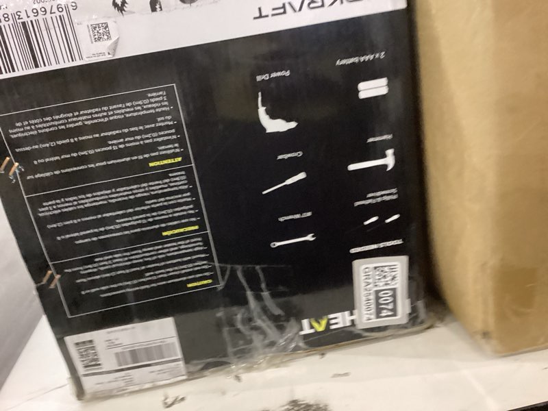 Condition photo showing New/Like New for InoKraft 7500W Electric Garage Heater with Remote, Ceiling Mount Fan Forced Shop Heater with Digital Thermostat, 240V Hardwired Space Heater for Garage&Workshop, 12-hour Timer and Overheat Protection 7500-Watt Hardwired