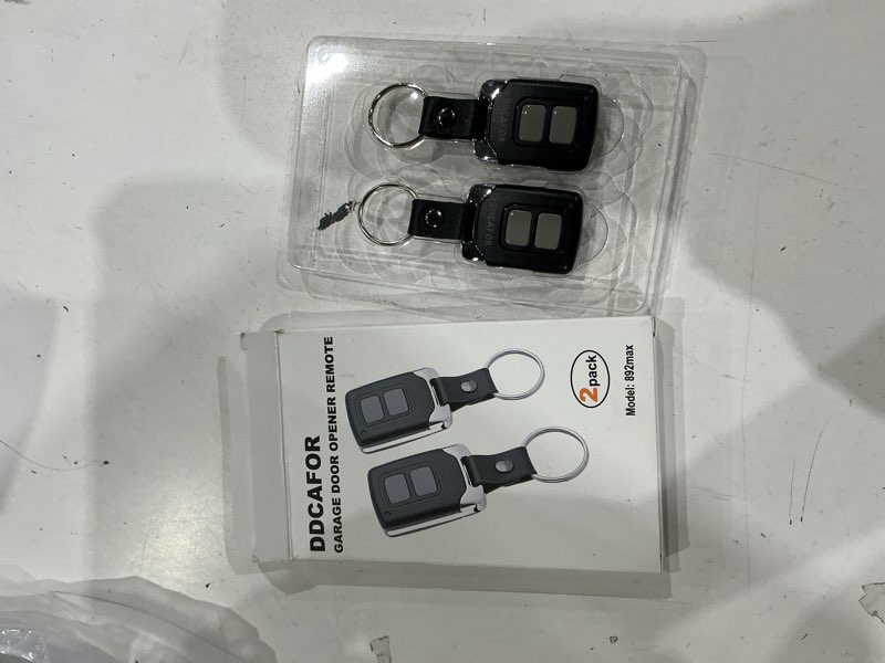 Condition photo showing Good Condition for 2 garage door opener remote, for lift master chamberlain craftsman garage door opener remote 893lm 893max 891lm 971lm 973lm 371lm 373lm, red orange green yellow purple learn button garage door remote 2pcs