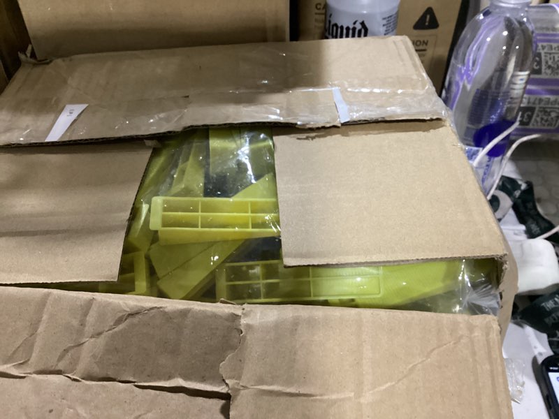 Condition photo showing New/Like New for tile leveling system wedges, 300pcs reusable tile leveler wedges for 1/8",1/12",1/16", 1/32" spacers and tile leveling system clips, tile leveler tools for wall/floor tile & stone installation(yellow)