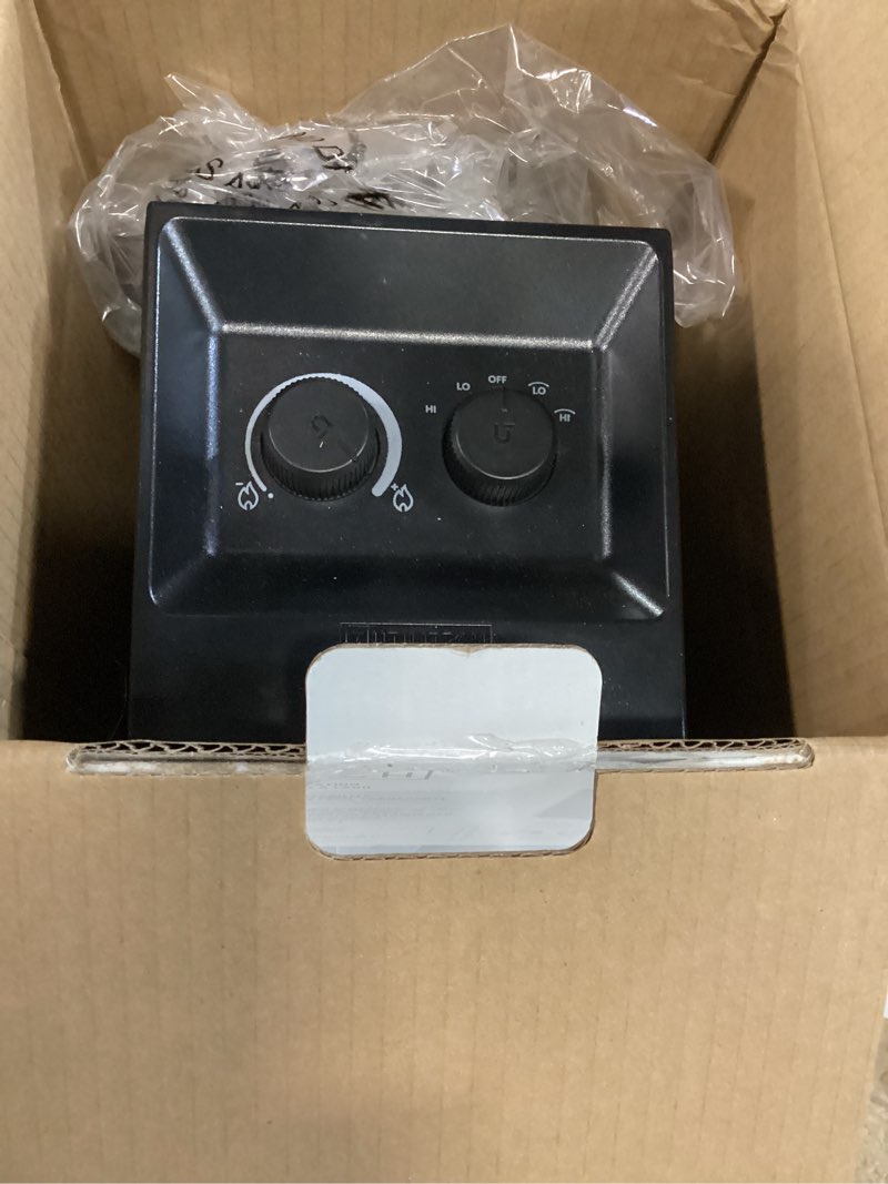 Condition photo showing As Is for Utilitech Up to 1500-Watt Ceramic Tower Indoor Electric Space Heater