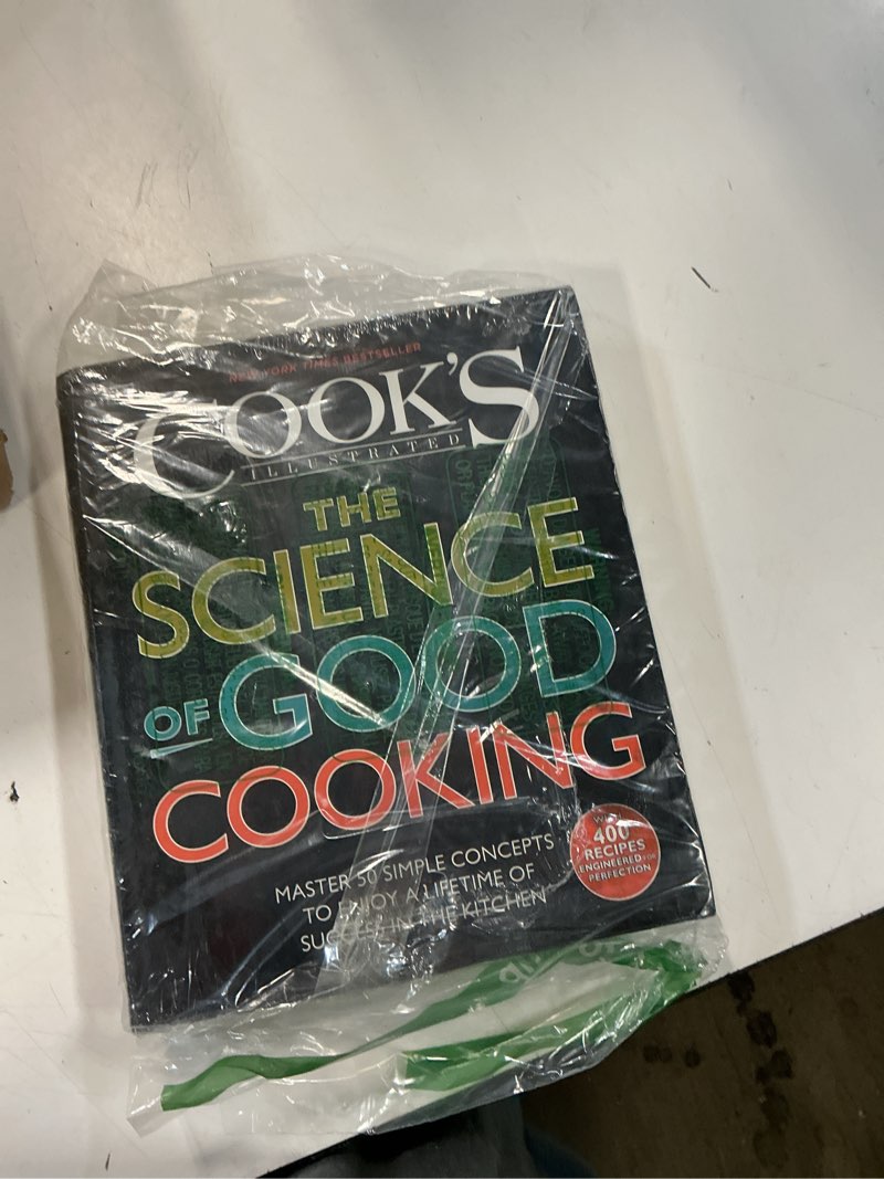 Condition photo showing New/Like New for the science of good cooking: master 50 simple concepts to enjoy a lifetime of success in the kitchen (cook's illustrated cookbooks)